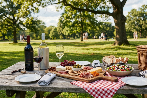 Food And Wine At Park 600X400